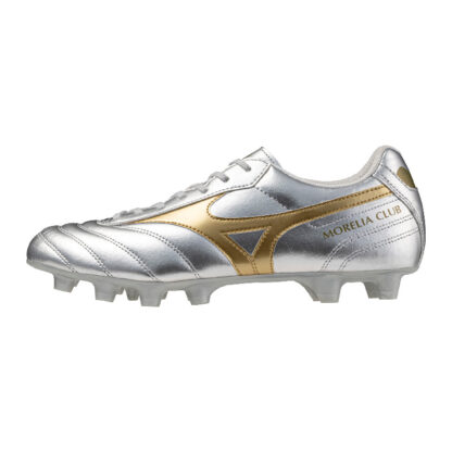 Mizuno Morelia II Club MD argento/oro